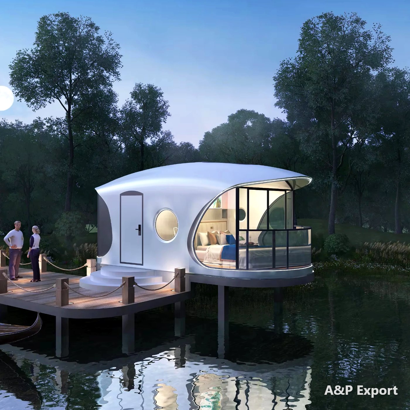 Hochwertige, luxuriöse, Casas Prefabricadas