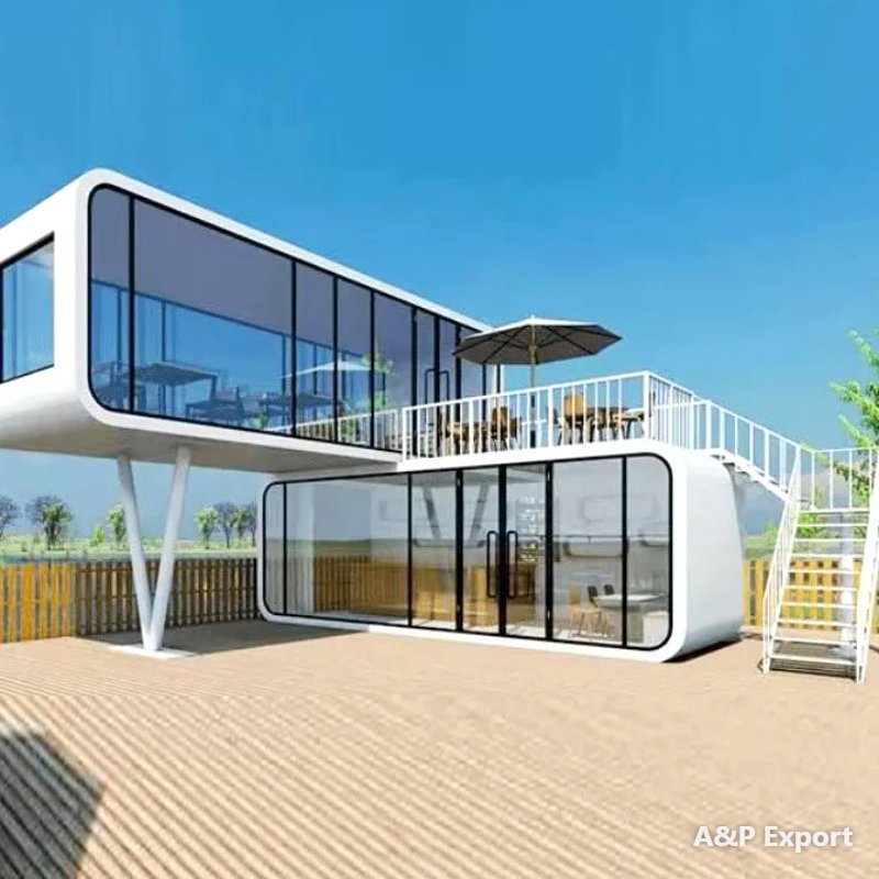 Raumkapseln Camping Kleine Mobile Maßgefertigte Container